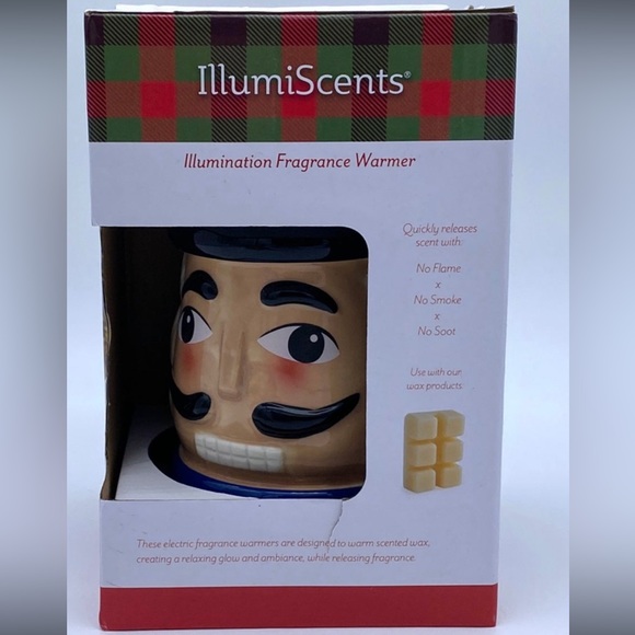 Illumiscents Nutcracker Fragrance Warmer For Scented Wax Melts Christmas Holiday - Picture 5 of 5